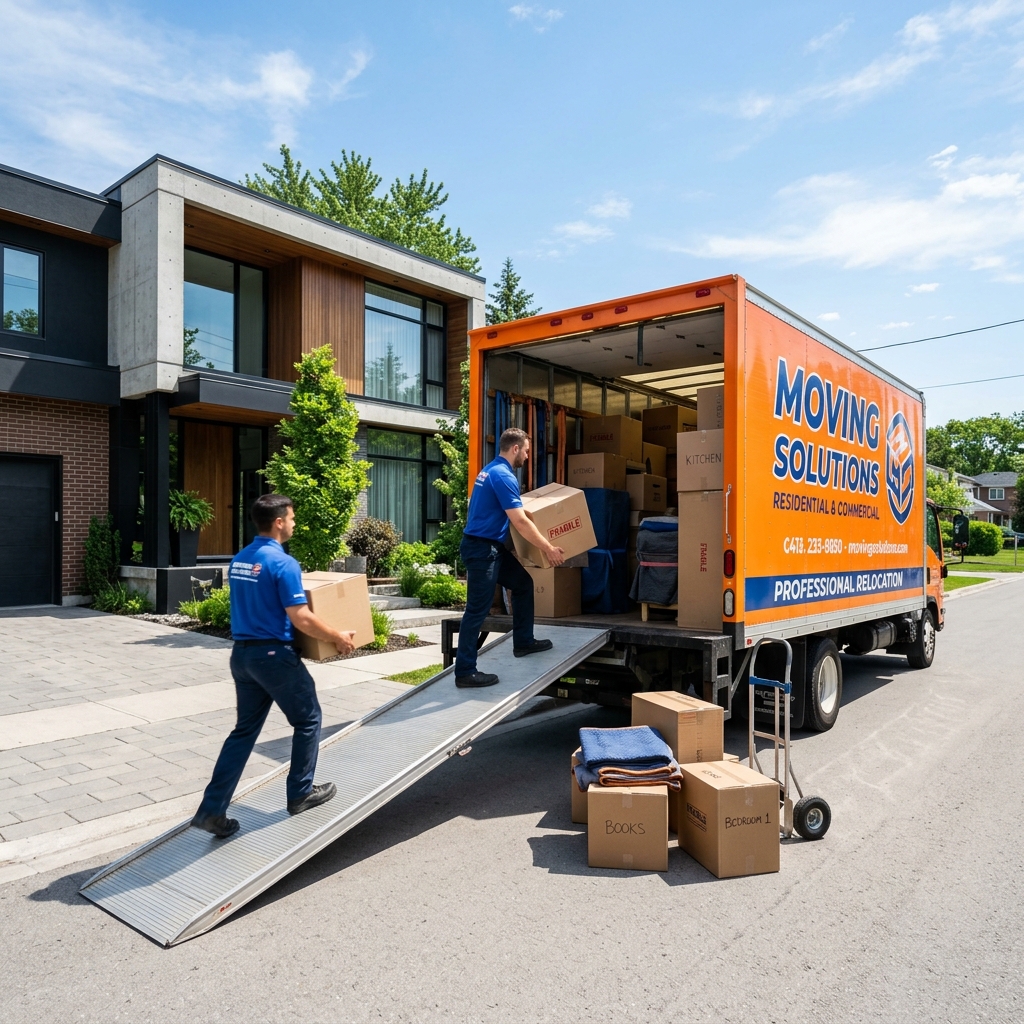 Packers and Movers Truck